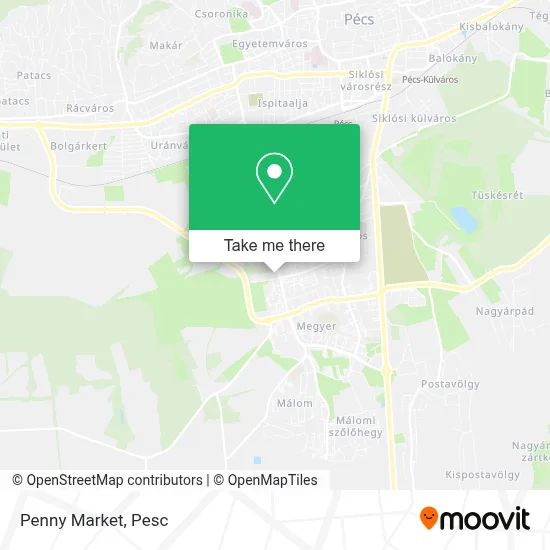 Penny Market map