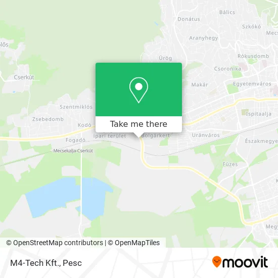 M4-Tech Kft. map