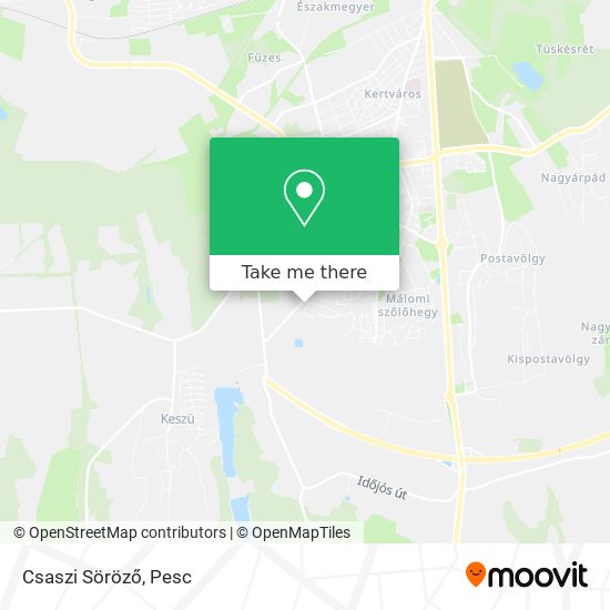 Csaszi Söröző map