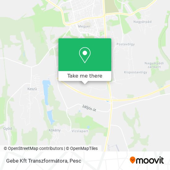 Gebe Kft Transzformátora map