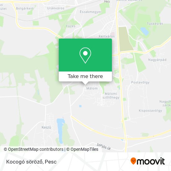 Kocogó söröző map