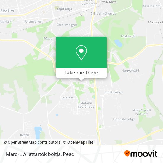 Mard-L Állattartók boltja map