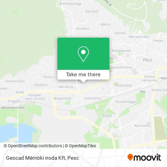 Geocad Mérnöki iroda Kft map