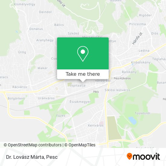 Dr. Lovász Márta map