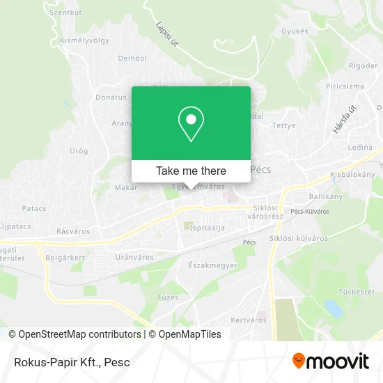 Rokus-Papir Kft. map