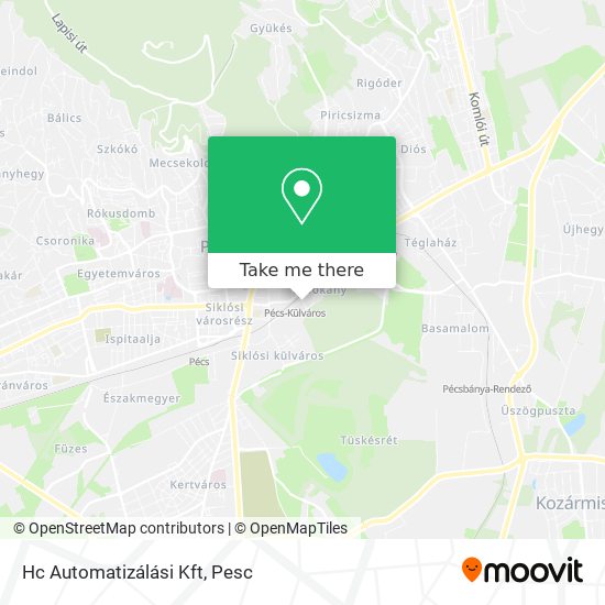 Hc Automatizálási Kft map