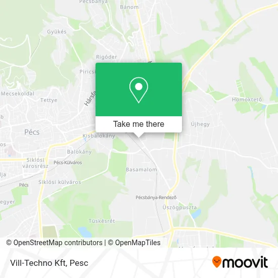Vill-Techno Kft map