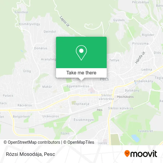 Rózsi Mosodája map