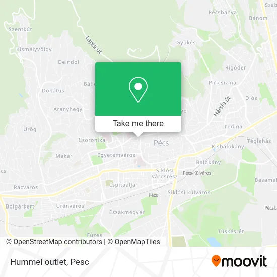 Hummel outlet map