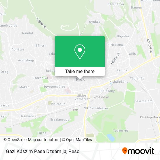 Gázi Kászim Pasa Dzsámija map