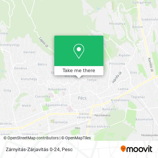 Zárnyitás-Zárjavítás 0-24 map