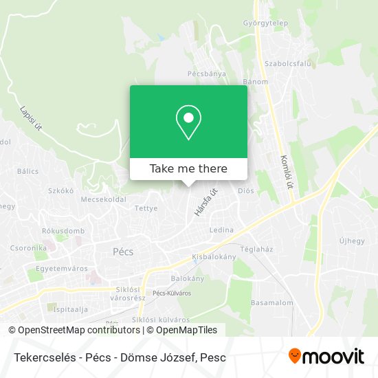 Tekercselés - Pécs - Dömse József map