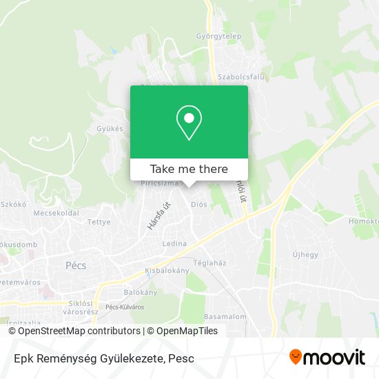 Epk Reménység Gyülekezete map