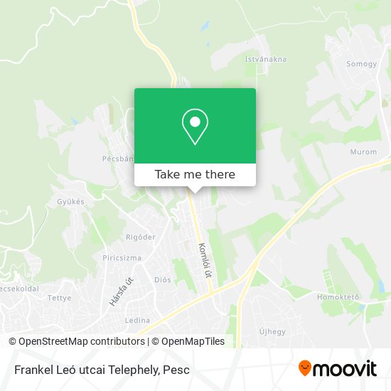 Frankel Leó utcai Telephely map