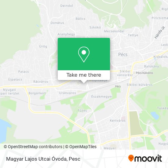 Magyar Lajos Utcai Óvoda map