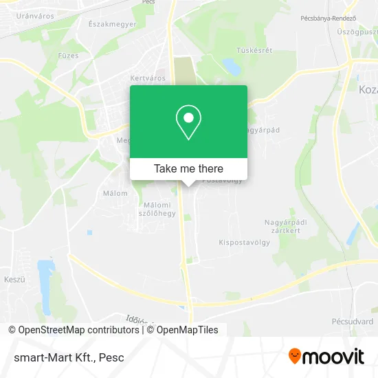 smart-Mart Kft. map