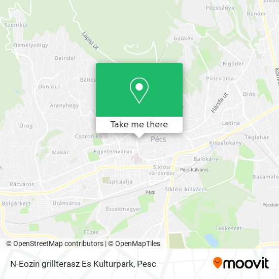 N-Eozin grillterasz Es Kulturpark map