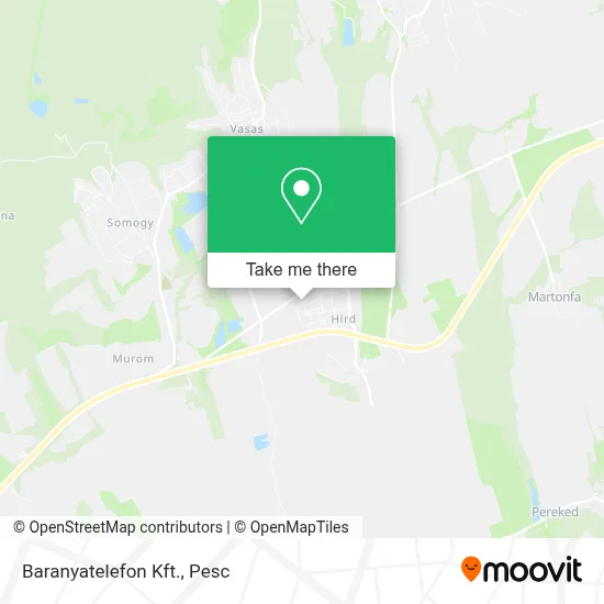 Baranyatelefon Kft. map