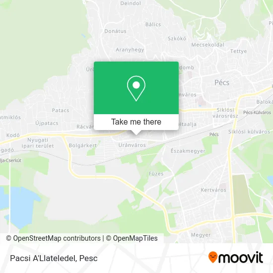 Pacsi A'Llateledel map