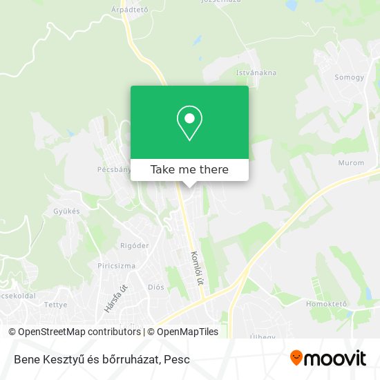 Bene Kesztyű és bőrruházat map