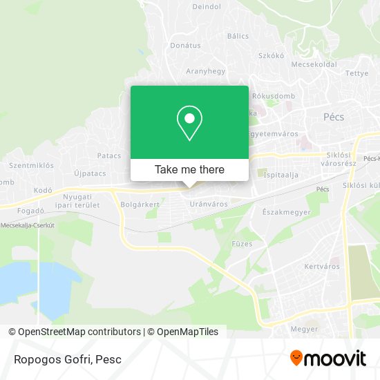 Ropogos Gofri map