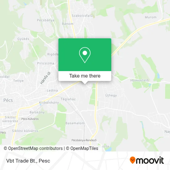 Vbt Trade Bt. map