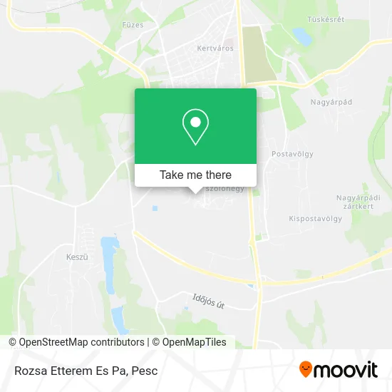 Rozsa Etterem Es Pa map