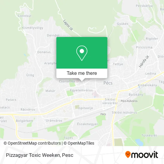 Pizzagyar Toxic Weeken map