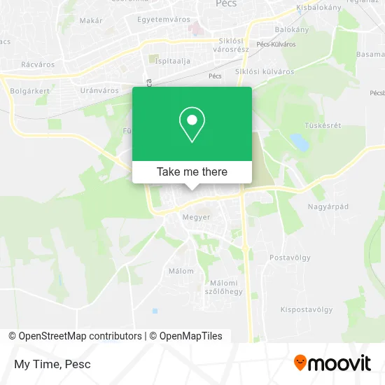 My Time map