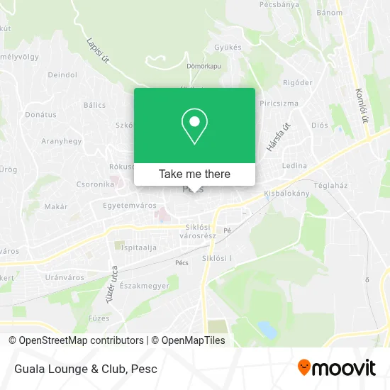 Guala Lounge & Club map
