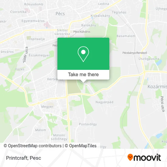 Printcraft map