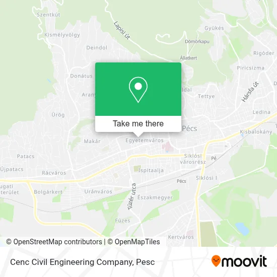 Cenc Civil Engineering Company map