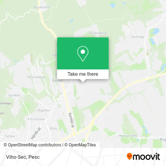 Viho-Sec map