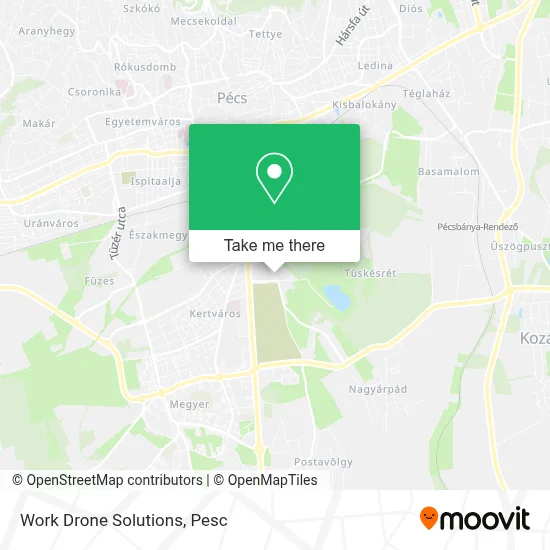 Work Drone Solutions map
