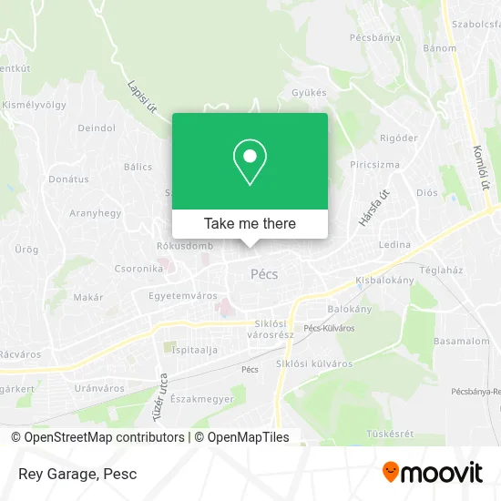 Rey Garage map