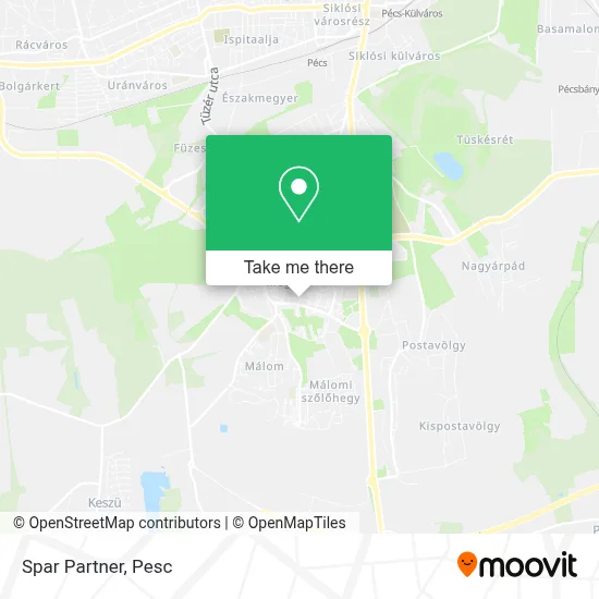 Spar Partner map