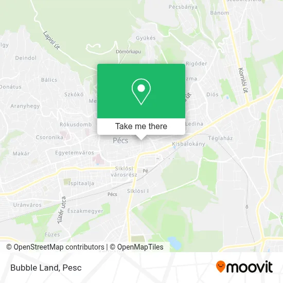 Bubble Land map