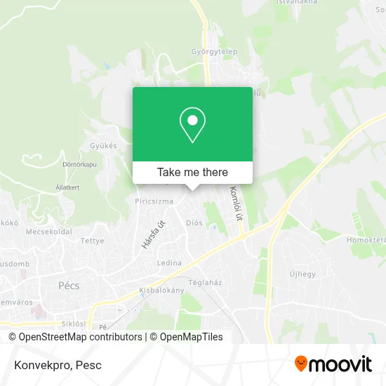 Konvekpro map