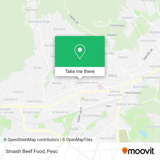 Smash Beef Food map