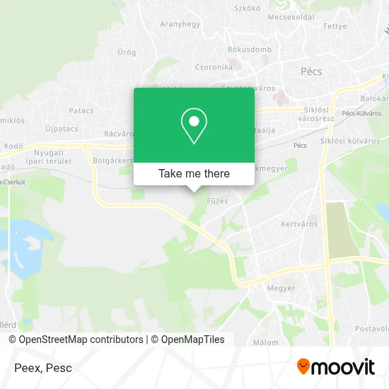 Peex map
