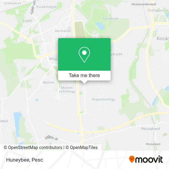 Huneybee map