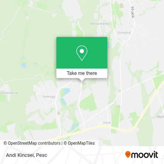 Andi Kincsei map