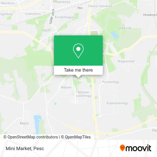 Mini Market map