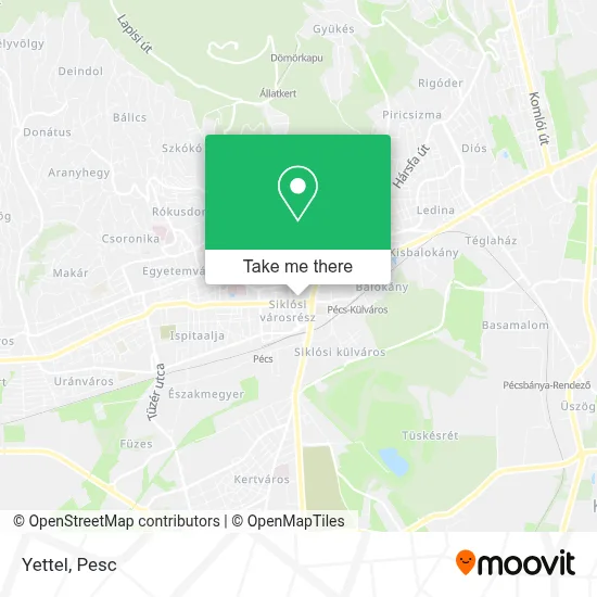 Yettel map