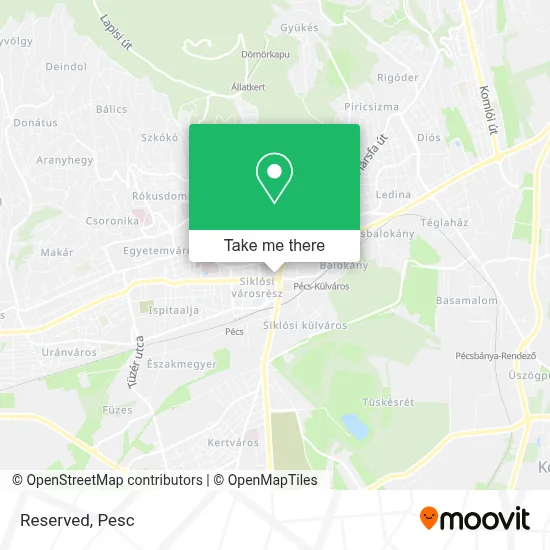 Reserved map