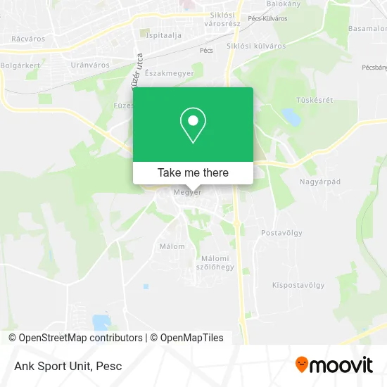 Ank Sport Unit map