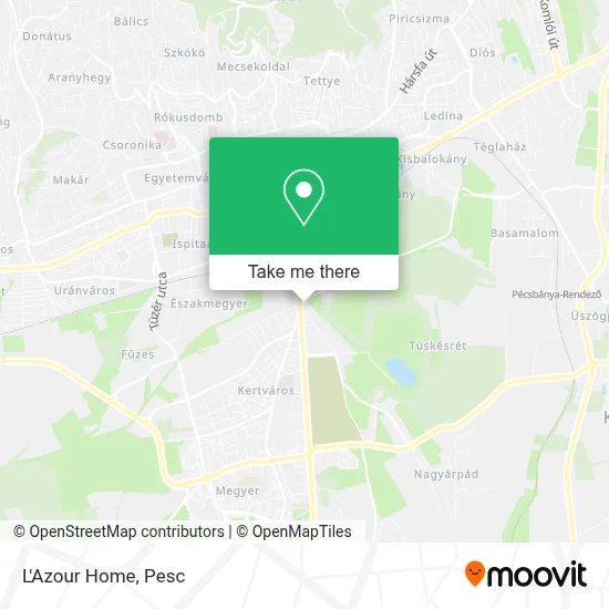 L'Azour Home map