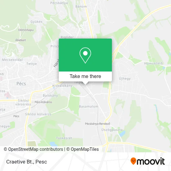 Craetive Bt. map