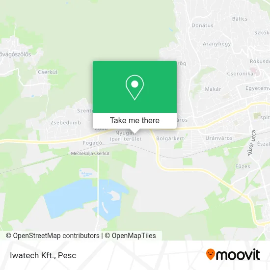 Iwatech Kft. map