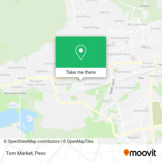 Tom Market map